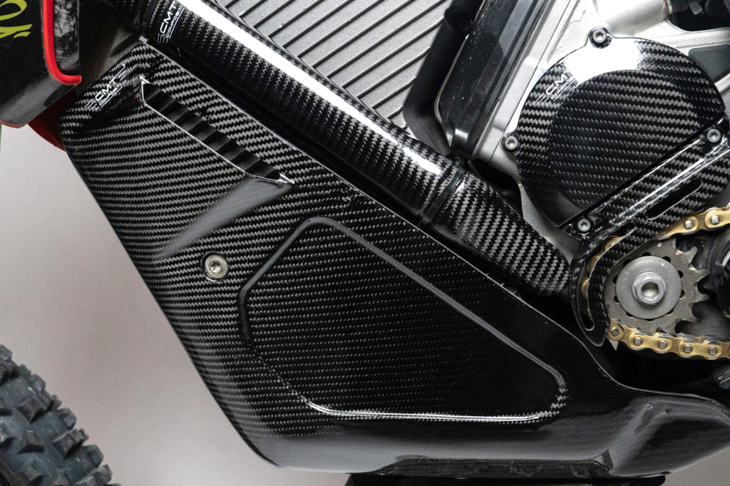 Carbon Battery Frame Protectors